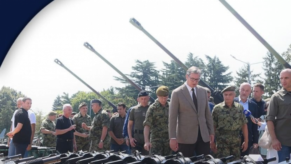NEKA ŽIVI SRBIJA! Predsednik Vučić uputio važnu poruku: Mi se svojom vojskom i oruđem ponosimo