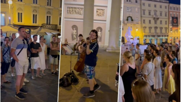 PRAVI SPEKTAKL "Pukni zoro" zagrmela u Trstu, turisti oduševljeni (VIDEO)