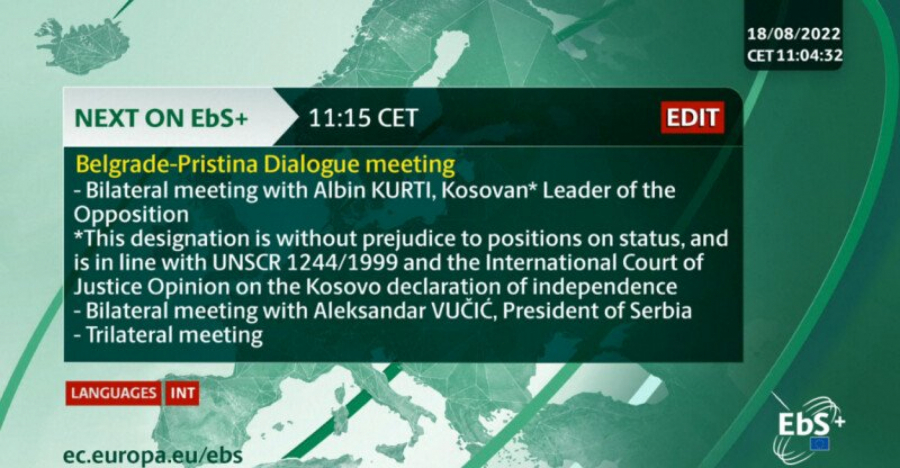 KURTI PONOVO PONIŽEN: U EU ne znaju ko je on, nazvali ga opozicionarom! (FOTO)