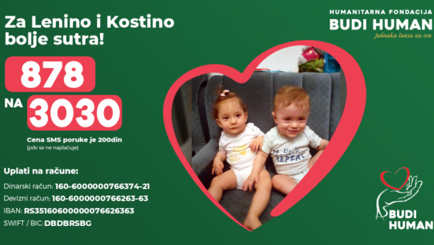 BUDIMO HUMANI Pomozimo Leni i Kosti, ovo je njihova jedina šansa!