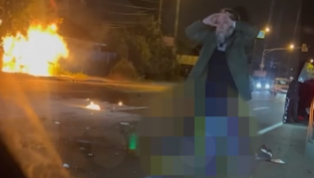 ALEKSANDAR SE DRŽAO ZA GLAVU Dugin očajan, gledao svoje dete kako gori u automobilu (VIDEO)
