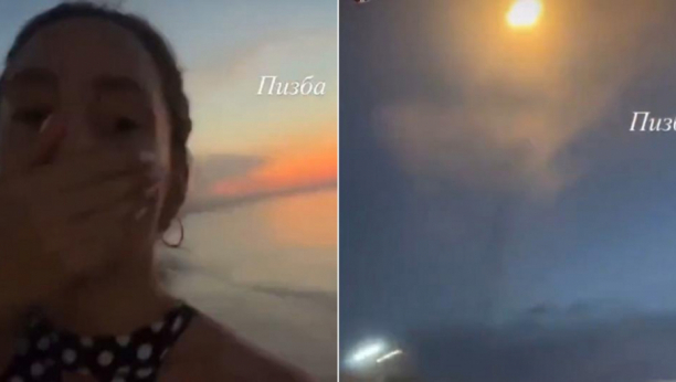 TREBA DA NAPUSTIMO KRIM Pogledajte trenutak kada je projektil pogodio ukrajinsku bespilotnu letelicu (VIDEO)