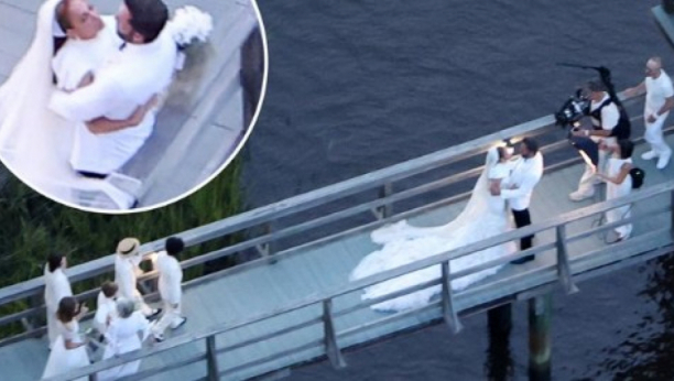 TAJNE SLIKE SA VENČANJA GODINE: Još jednom su se venčali Dženifer Lopez i Ben Aflek, bajku pokvario mladoženjin brat