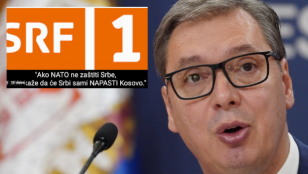 UDARILI NA SRBIJU I PREDSEDNIKA VUČIĆA Švajcarski radio preneo lažnu izjavu: Srbi će napasti Kosovo (VIDEO)