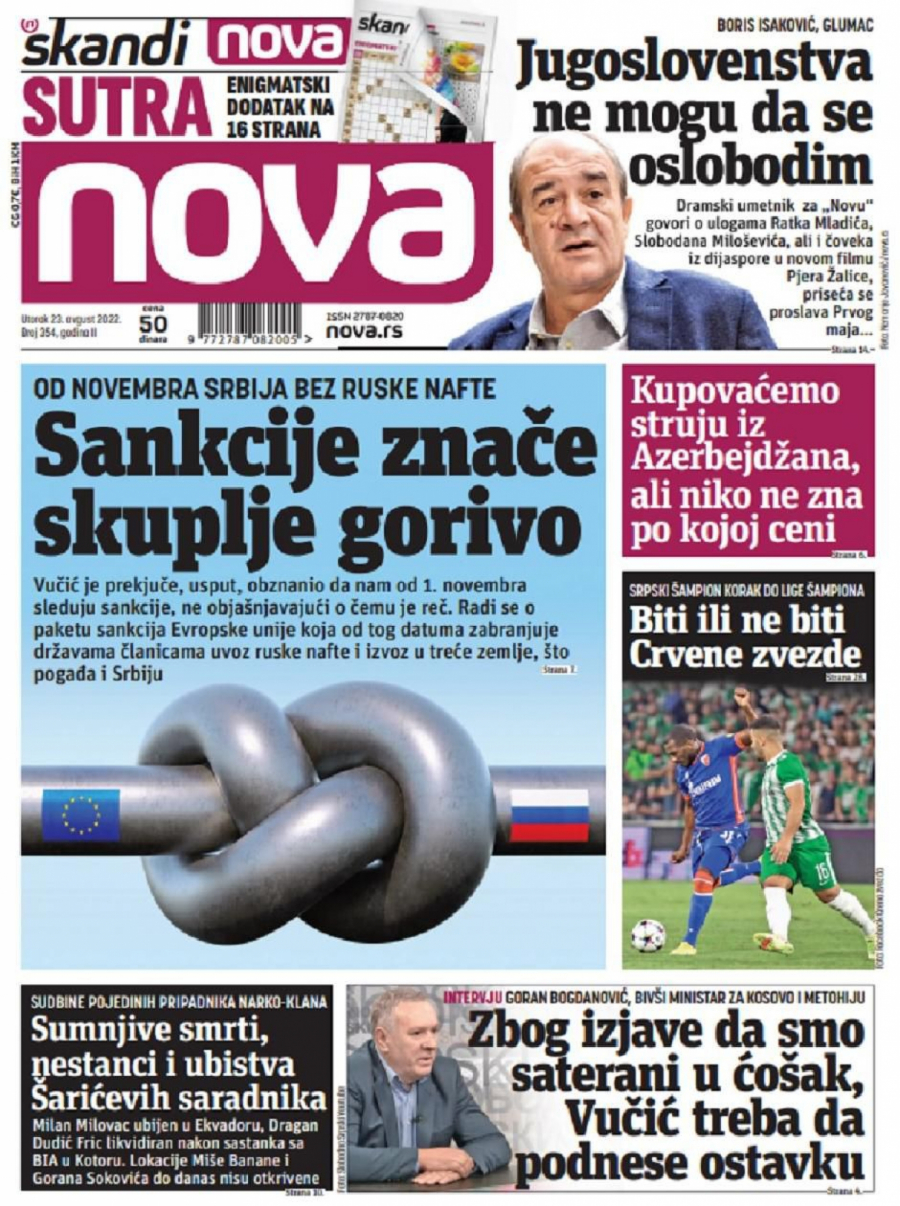 PRITISKALI VUČIĆA, A SAD SHVATILI Tajkunski mediji priznali da sankcije Rusiji vode u probleme