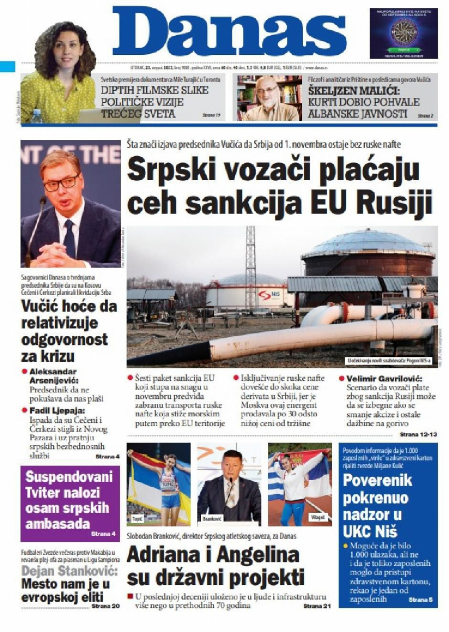 PRITISKALI VUČIĆA, A SAD SHVATILI Tajkunski mediji priznali da sankcije Rusiji vode u probleme