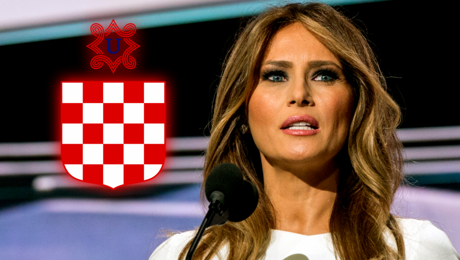 RASIZAM U HRVATSKOJ Osvanuo skandalozan bilbord o Melaniji Tramp usred Zagreba (FOTO)
