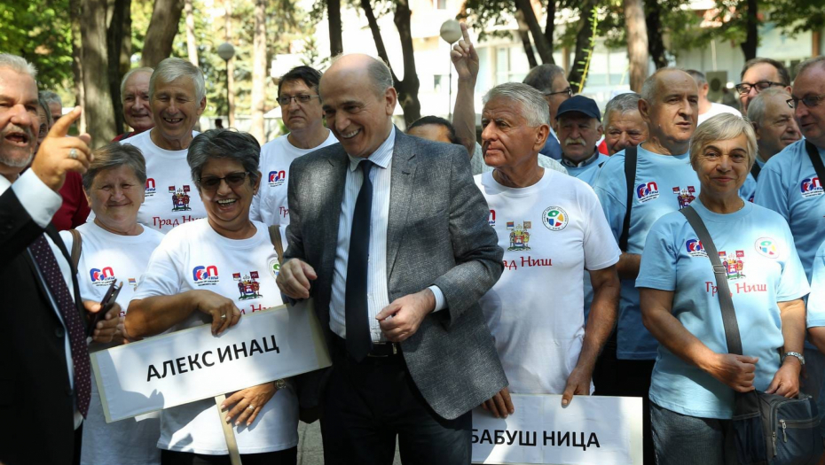 "IDEAL SLOGE JE IMPERATIV DRŽAVE SRBIJE" Krkobabić poručio sa Olimpijade trećeg doba: Samo složni, zajedno sa predsednikom, možemo uspeti! (FOTO)