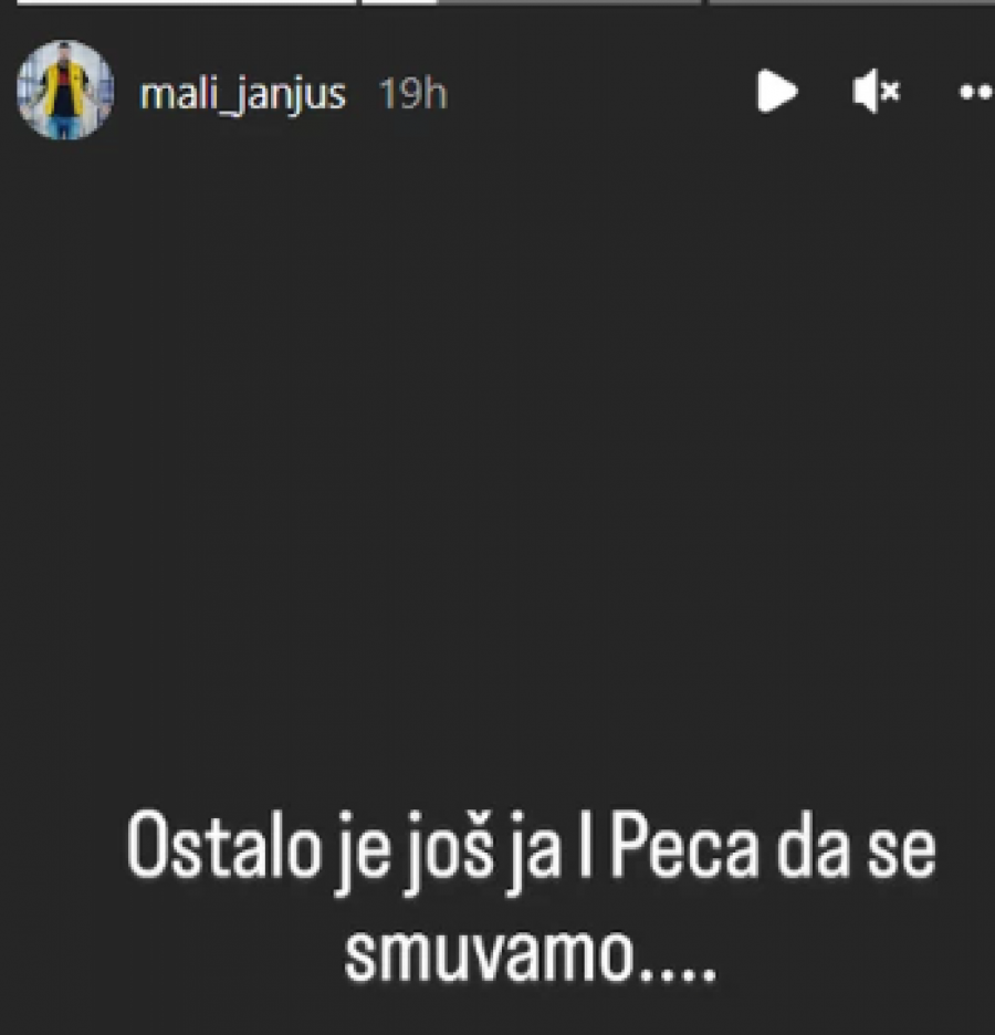 JANJUŠ SE UPLEO U LJUBAVNI TROUGAO? Nakon ovoga Maji neće biti dobro, on spomenuo i Pecu