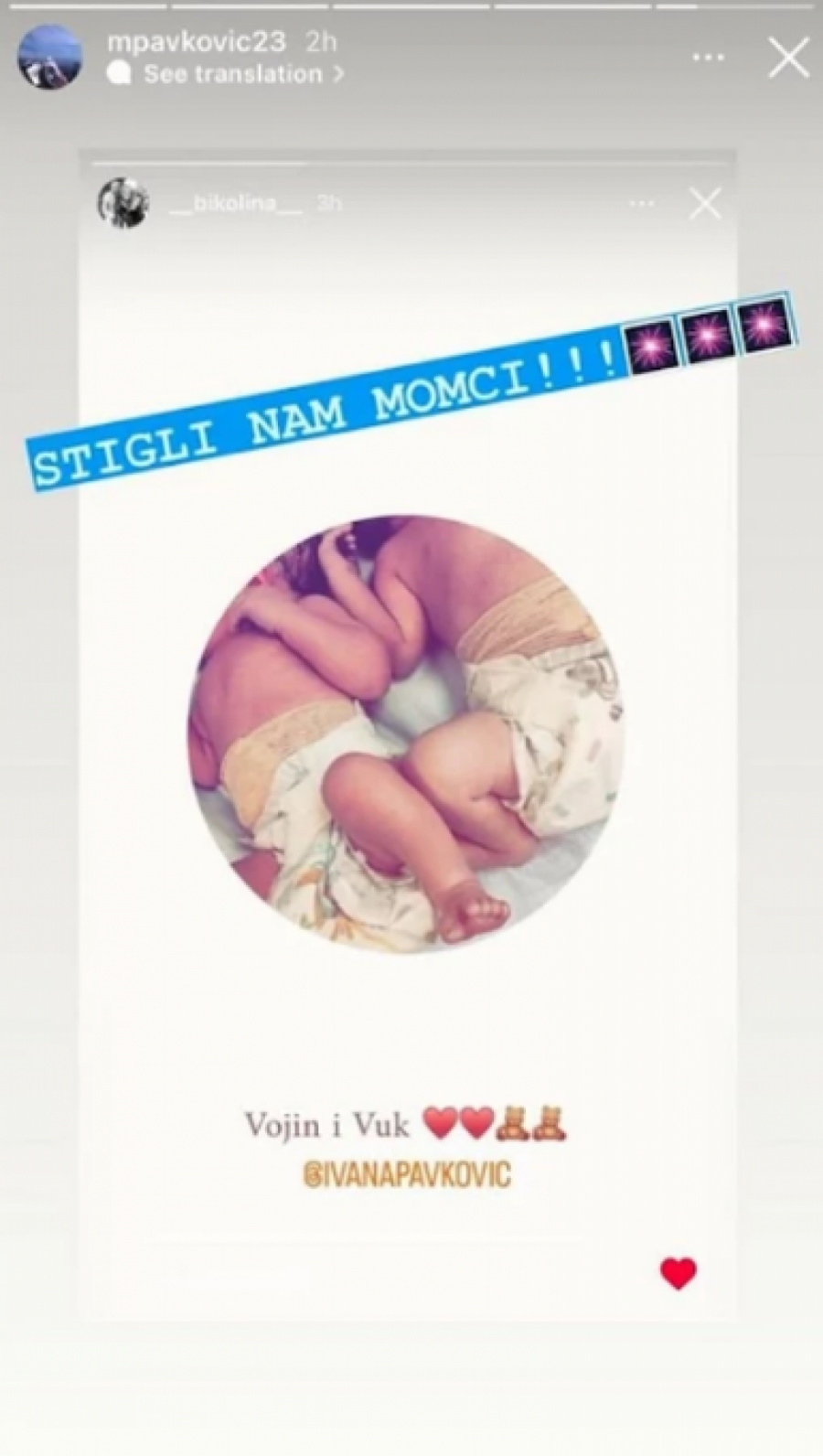 PORODILA SE PEVAČICA IVANA PAVKOVIĆ Rodila blizance, a evo i kako se zovu, isplivale prve fotografije mališana (FOTO)