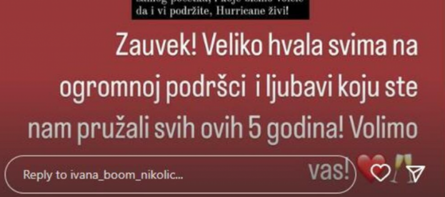 OGLASILE SE BIVŠE URAGANKE Oprostile se od grupe, a evo šta su poručile novim članicama (FOTO)