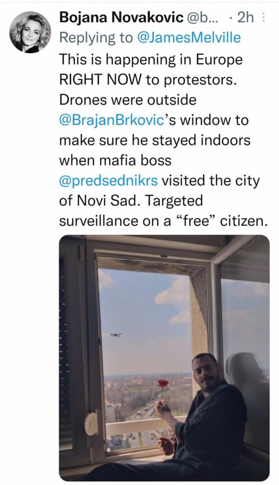 POGLEDAJTE ČIME SE SLUŽE DA BI NAPAKOSTILI VUČIĆU! Videli dron u Novom Sadu pa i za to optužili predsednika Srbije