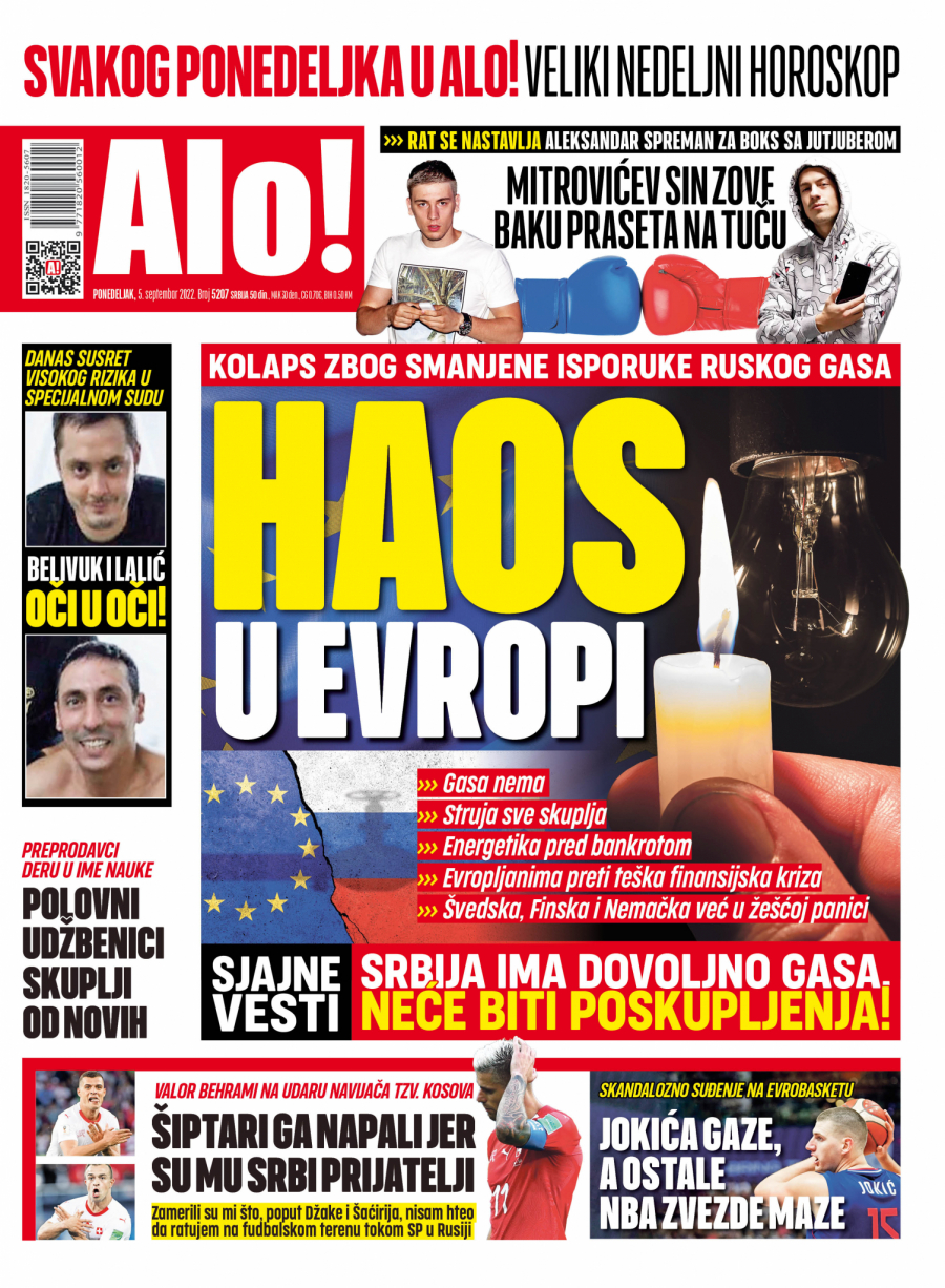 DRAMATIČNO Kolaps zbog smanjenje isporuke skupog ruskog gasa