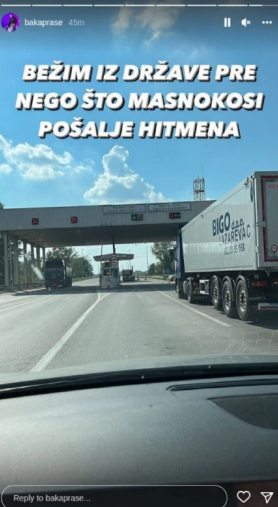 BAKA PRASE POBEGAO IZ SRBIJE! Jutjuber napustio zemlju nakon sramnog vređanja Željka Mitrovića