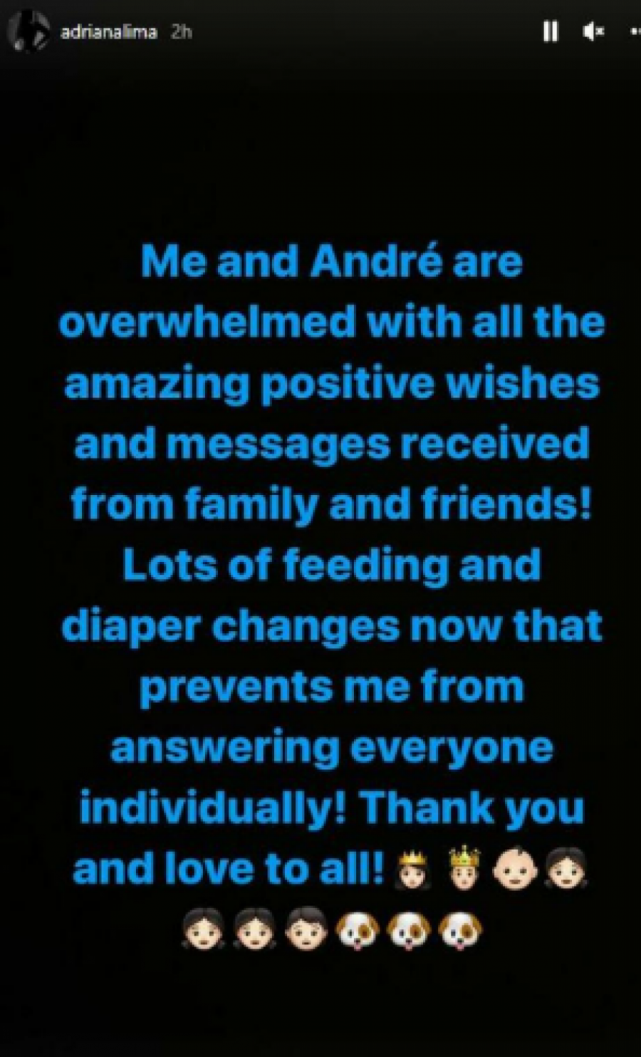 PRVO OGLAŠAVANJE ADRIANE LIME NAKON POROĐAJA Obratila se milionima pratilaca i poručila ovo (FOTO)