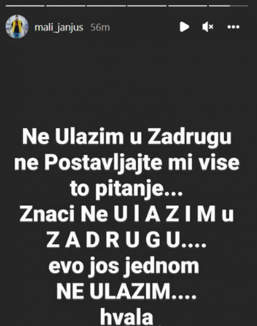 FAVORIT ZADRUGE 6 OTKAZAO UČEŠĆE! Dosta se spekulisalo o njegovom ulasku, a mnogi sumnjaju da je glavni razlog upravo ona (FOTO)