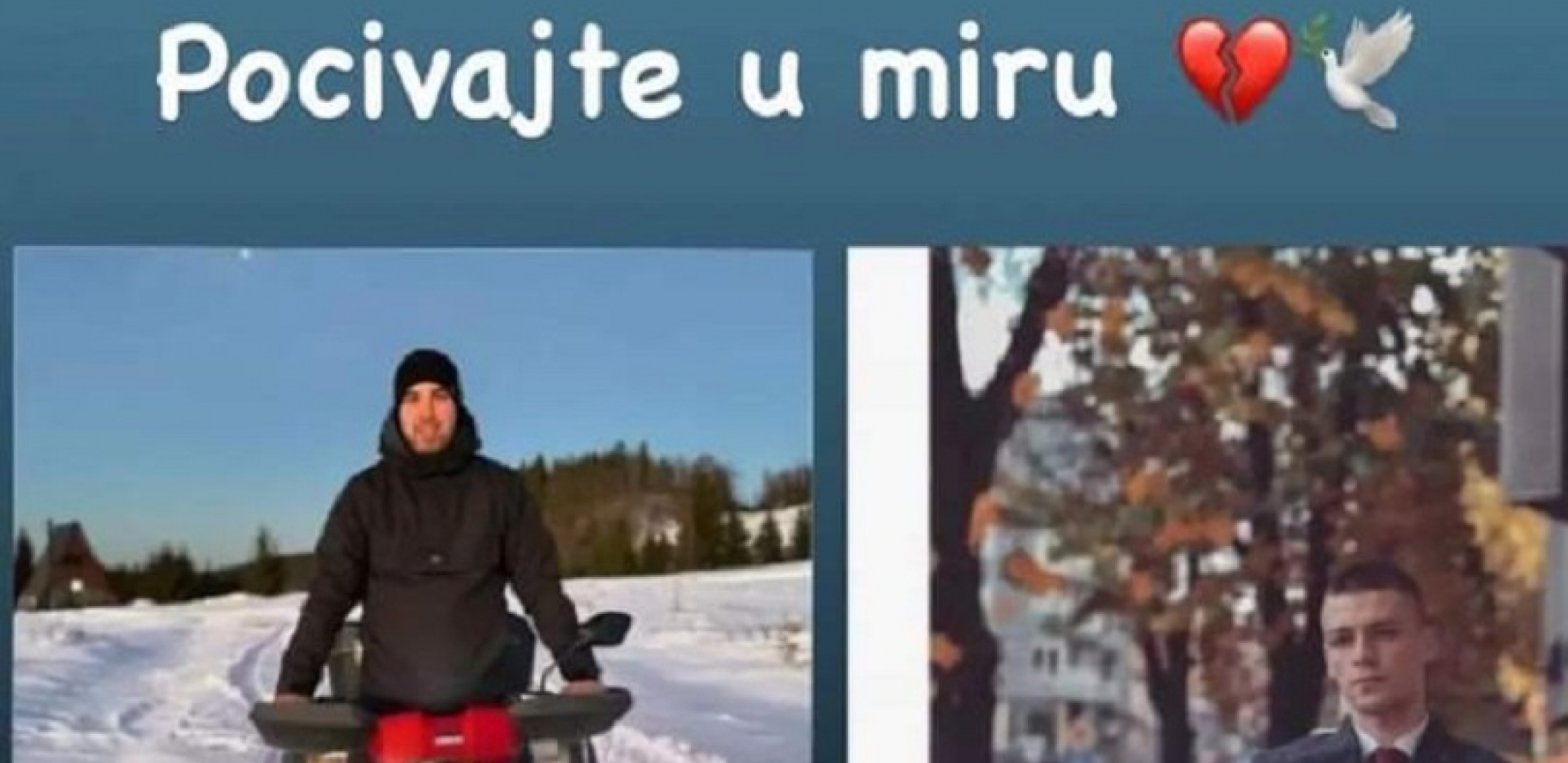 IZ PROVODA U SMRT Najbolji drugovi stradali u udesu