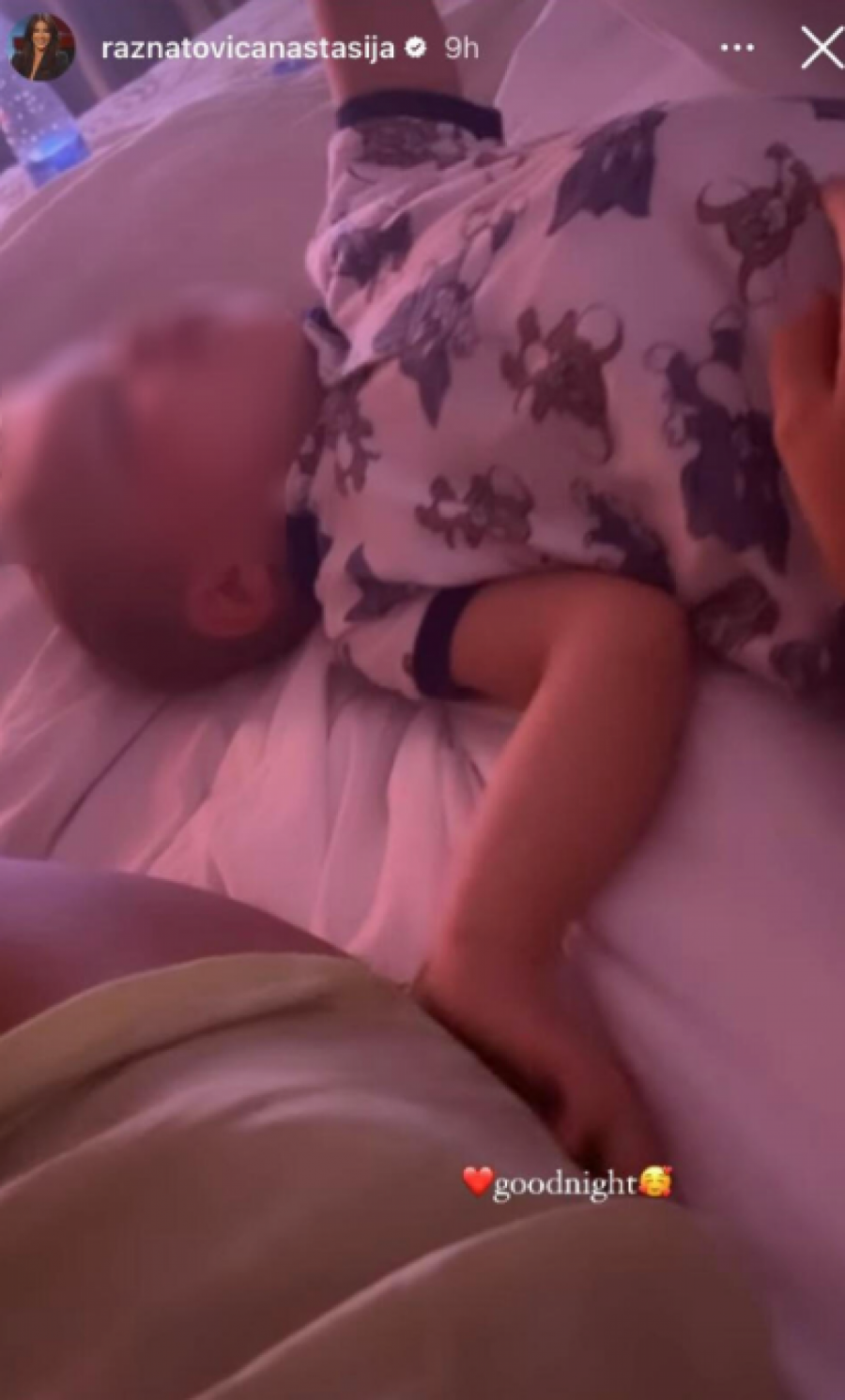 ANASTASIJA OBJAVILA SNIMAK MALOG ŽELJKA Imao je poseban zahtev dok ga je tetka čuvala, mali Ražnatović nasmejao sve (FOTO)