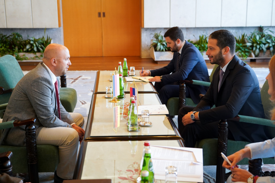 UDOVIČIĆ SA SPECIJALNIM IZASLANIKOM NEMAČKE ZA ZAPADNI BALKAN: Nastavak i proširenje saradnje je naš zajednički cilj