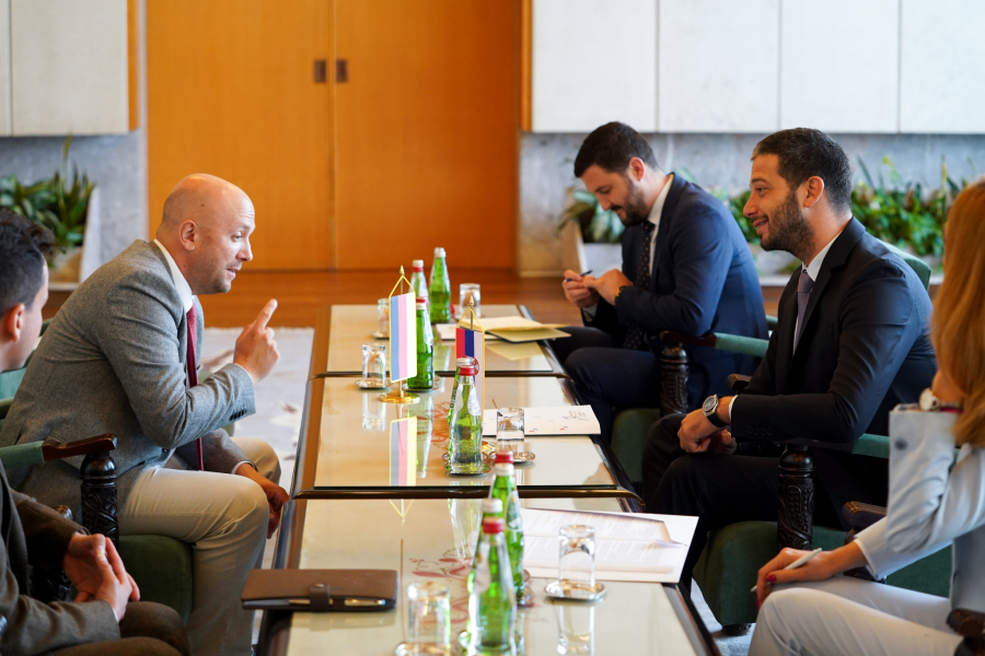 UDOVIČIĆ SA SPECIJALNIM IZASLANIKOM NEMAČKE ZA ZAPADNI BALKAN: Nastavak i proširenje saradnje je naš zajednički cilj