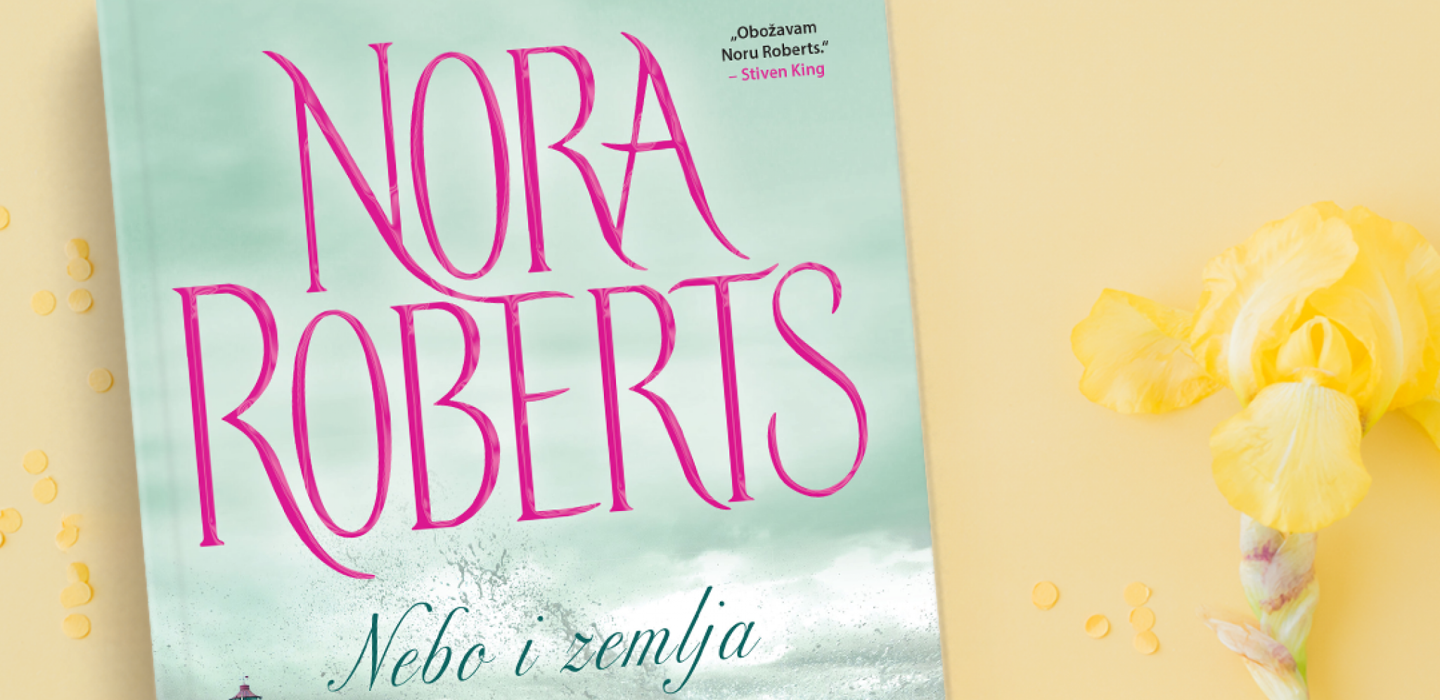 Novi roman Nore Roberts ,,Nebo i zemlja“ u prodaji: Drugi deo trilogije Ostrvo Tri sestre