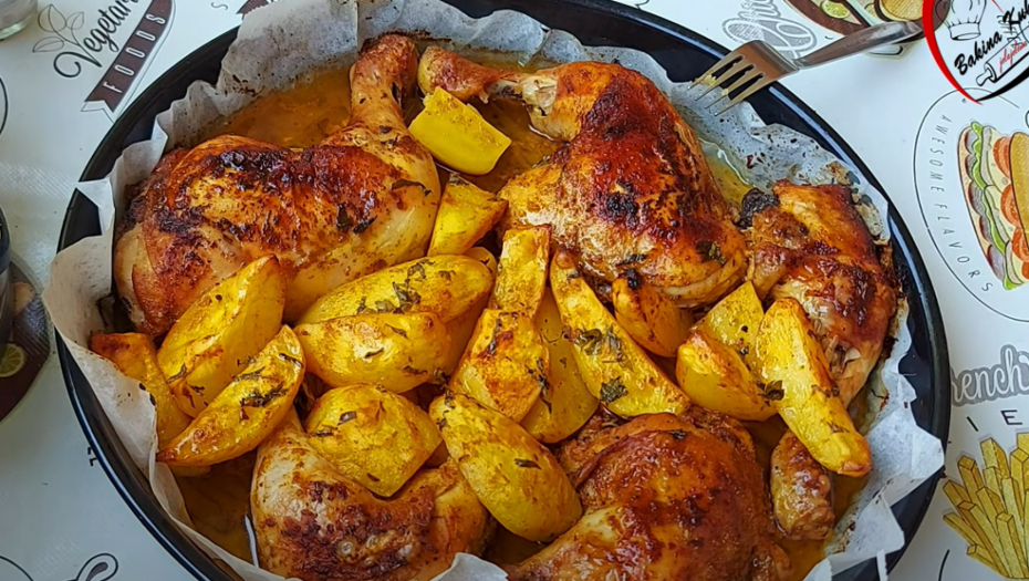 SJAJNA IDEJA ZA RUČAK Spremite piletinu zapečenu u rerni prema receptu iz bakine kuhinje (VIDEO)