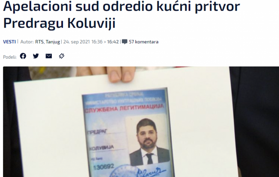ADVOKAT UHVAĆEN U ČISTOJ LAŽI Otvoreno tvrdi da je Apelacija donela odluku na osnovu Vučićeve izjave iz budućnosti!