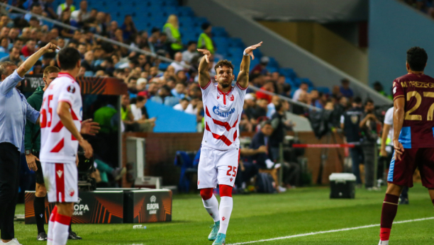 TURCI MATIRALI ZVEZDU Crveno-beli se kasno probudili protiv Trabzona, Kangva "pocrveneo", Nikolić spasao ekipu ubedljivog poraza