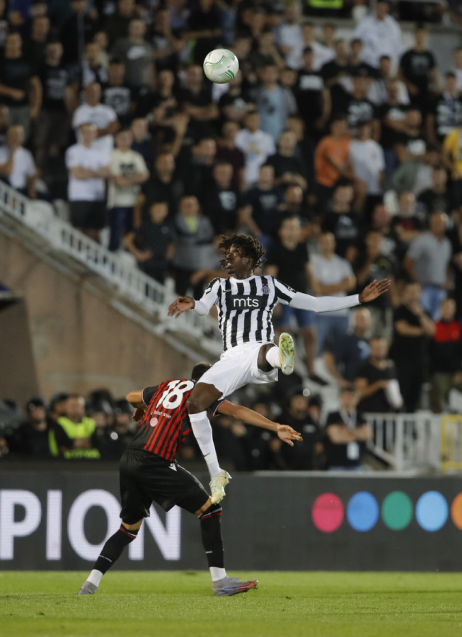 PARTIZANOVA KLJUČNA UTAKMICA U SEZONI Petrić održao zanimljivu konferenciju u Francuskoj pred važan meč sa Nicom