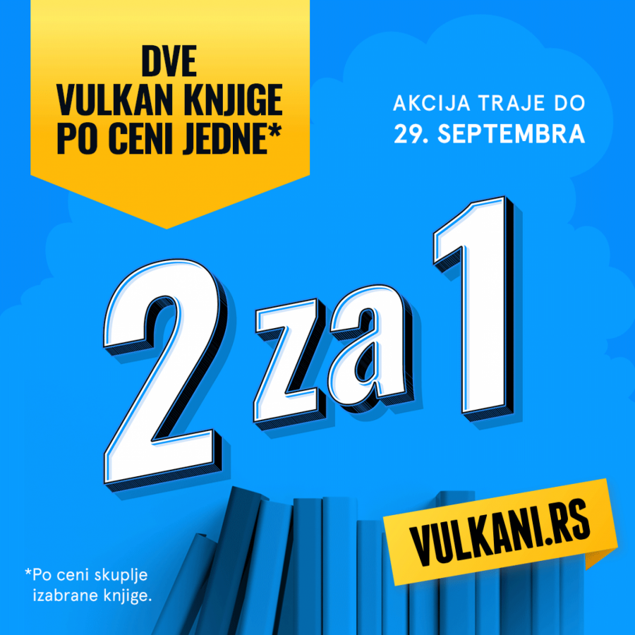 Dve Vulkan knjige po ceni jedne samo na sajtu vulkani.rs