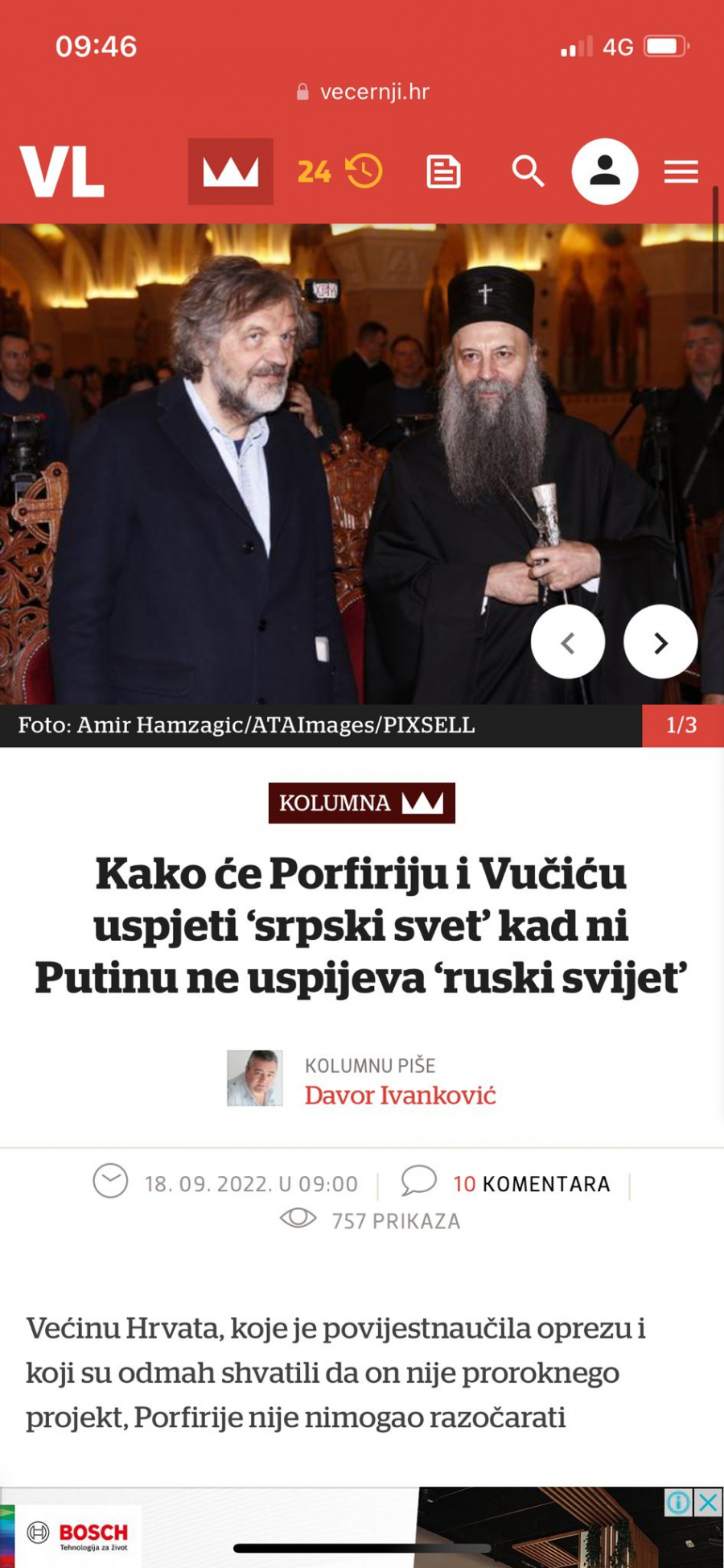USTAŠA PLENKOVIĆ NASTAVLJA KAMPANJU PROTIV VUČIĆA Hrvatski premijer po svaku cenu želi da nas uvuče u tuđe ratove