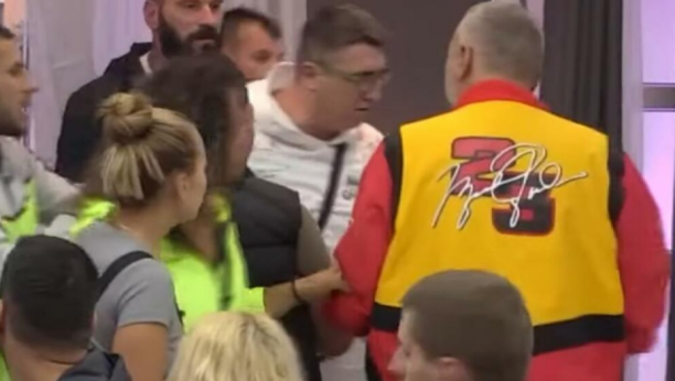 HAOS U BELOJ KUĆI Kristijan Golubović krenuo na Branka, obezbeđenje odmah reagovalo (VIDEO)