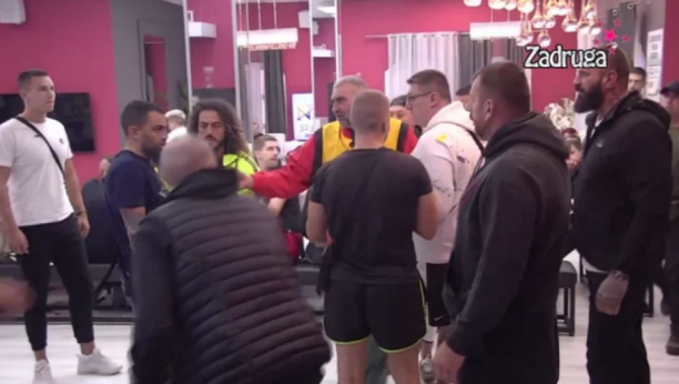 HAOS U BELOJ KUĆI Kristijan Golubović krenuo na Branka, obezbeđenje odmah reagovalo (VIDEO)