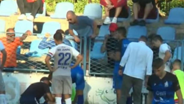 ŠOK SCENA U HRVATSKOJ Fudbaler udario glavom u zid, igrači nisu mogli da dođu sebi od stravičnog prizora (VIDEO) (FOTO)