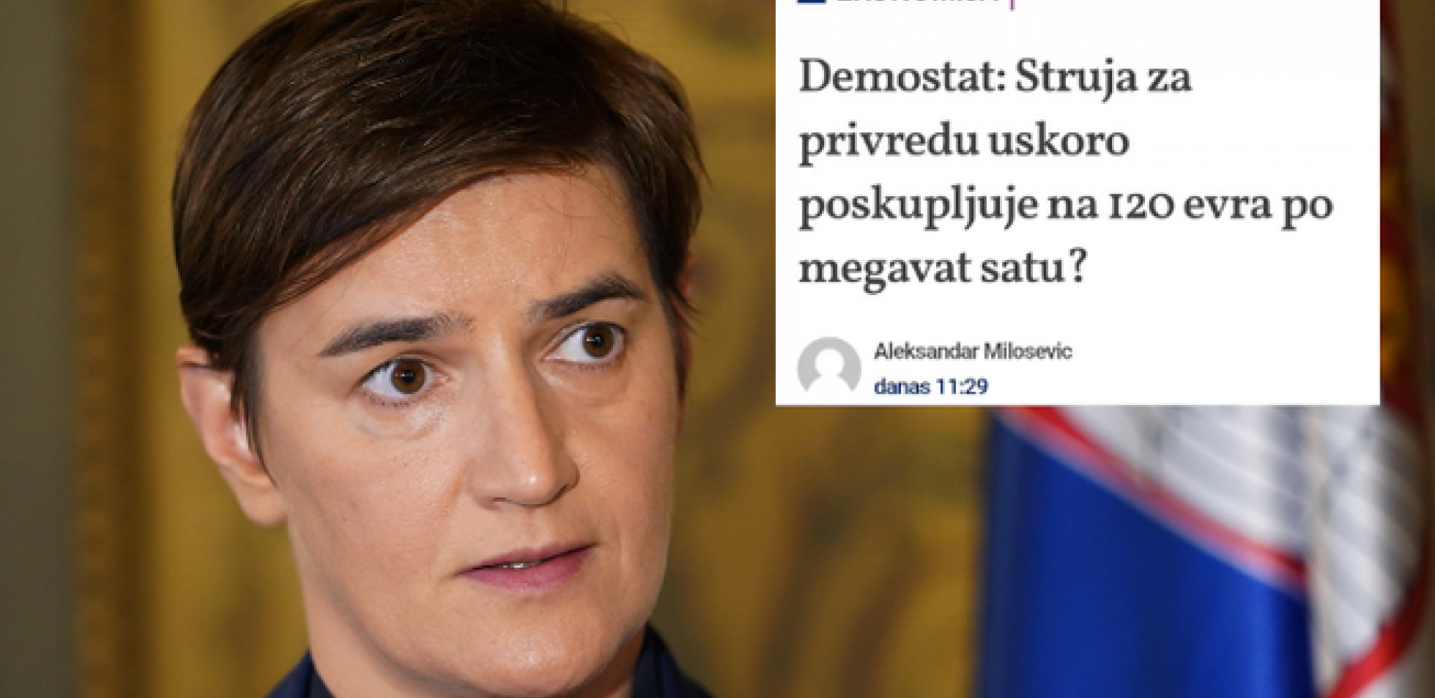 PINOKIO NOVINARSTVO TAJKUNSKIH MEDIJA Brnabić: Dok se Vučić bori za Srbiju, oni priželjkuju kataklizmu