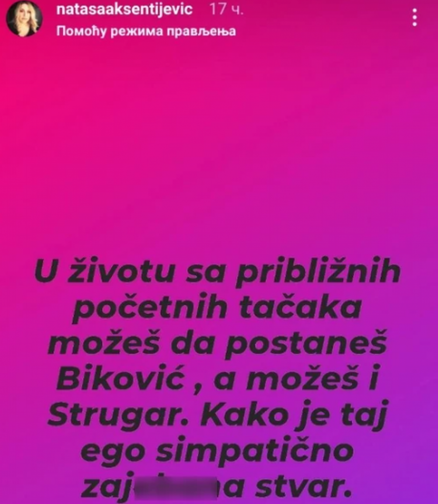 EGO JE ZA*EBANA STVAR Poznata voditeljka isprozivala Miloša Bikovića (FOTO)