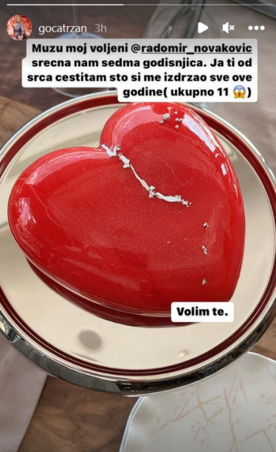 SLAVLJE U DOMU GOCE TRŽAN Pevačica se odmah oglasila emotivnom porukom (FOTO)