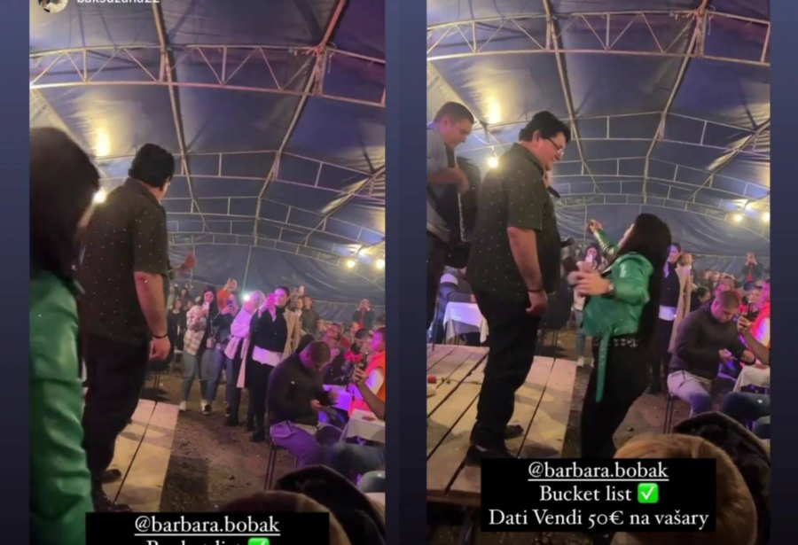 LETELI EVRI Barbara Bobak kitila Vendi na vašaru (FOTO)