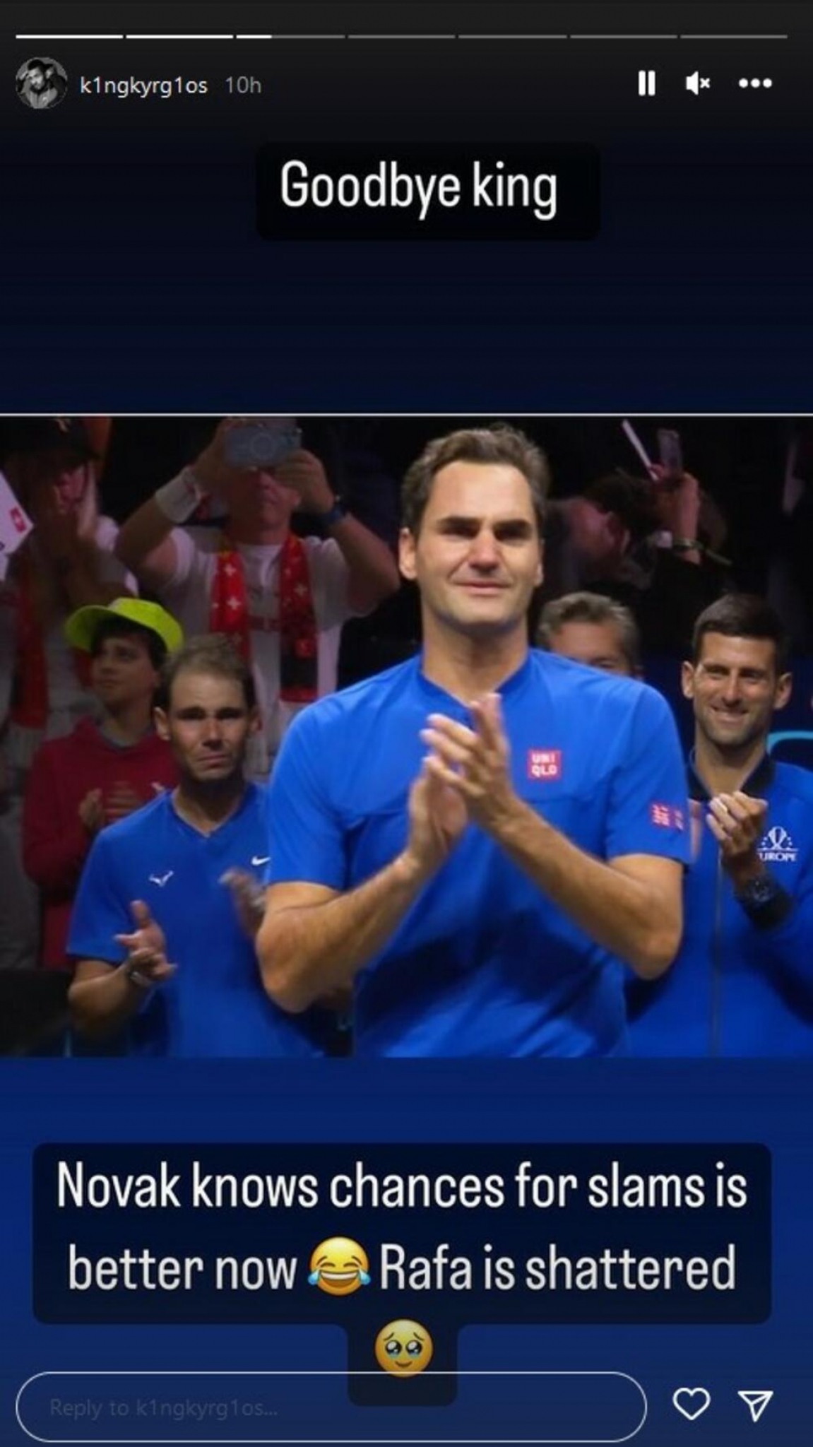 NIJE MOGLO BEZ NJEGA Oglasio se Nik Kirjos, pa pomenuo Đokovića, Nadala i Federera (FOTO)
