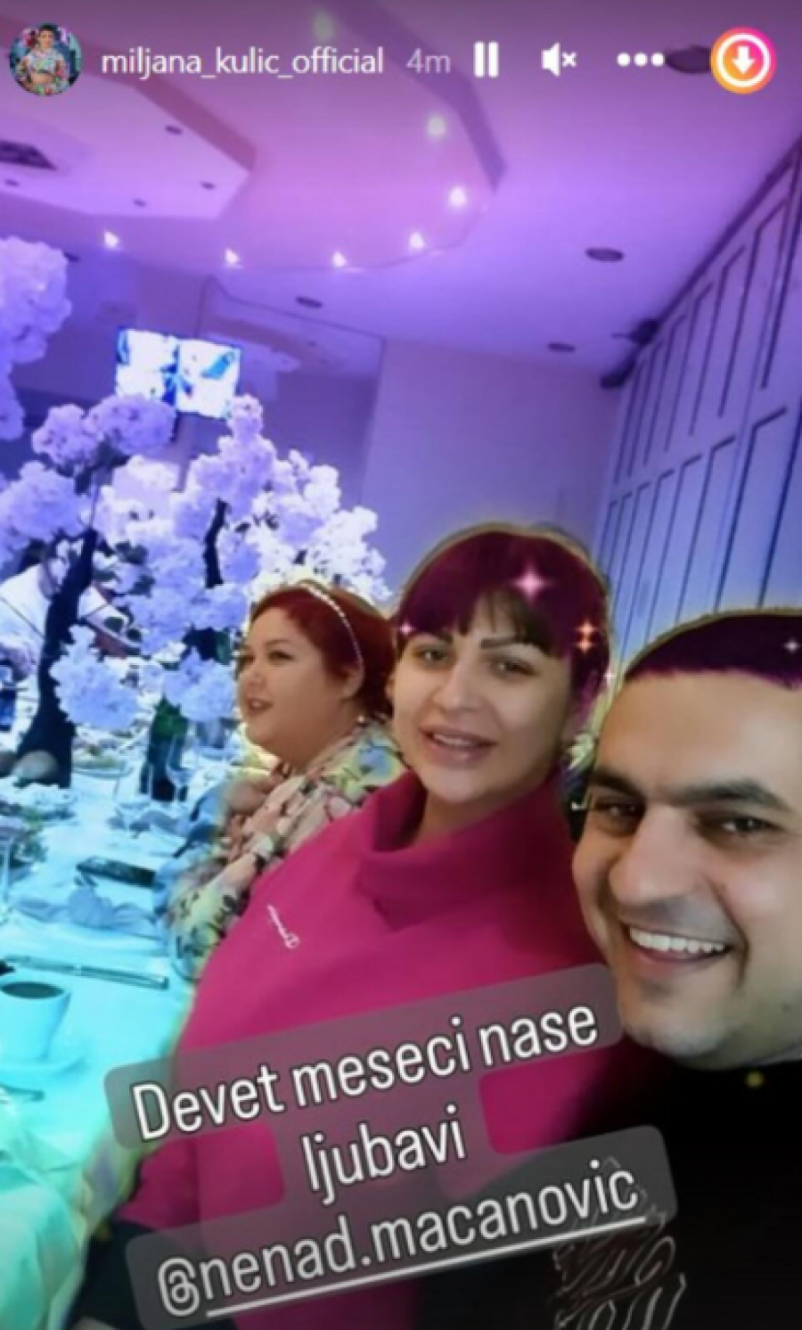 MILJANA IMA POSEBAN RAZLOG ZA SLAVLJE Kulićeva nije mogla da sakrije sreću, objavila fotku sa dečkom (FOTO)