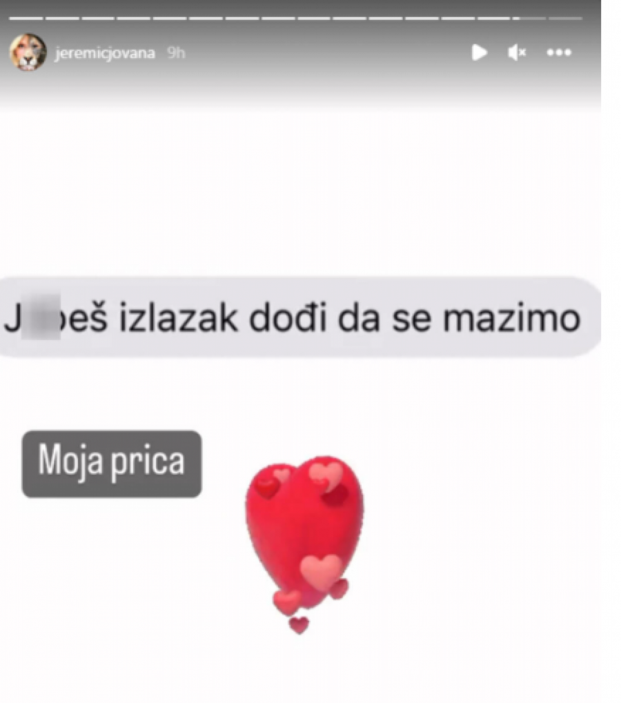 USIJALA DRUŠTVENE MREŽE Jovana Jeremić poslala jasnu poruku (FOTO)