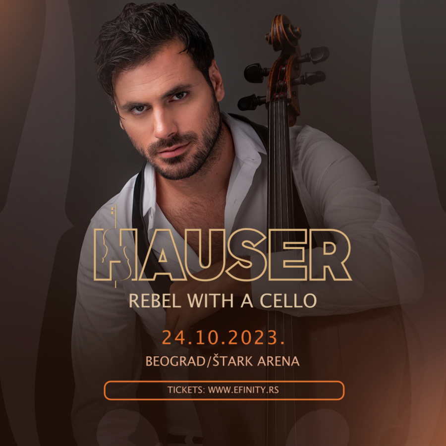 HAUSER najavljuje svoju prvu solo turneju „Buntovnik sa violončelom“