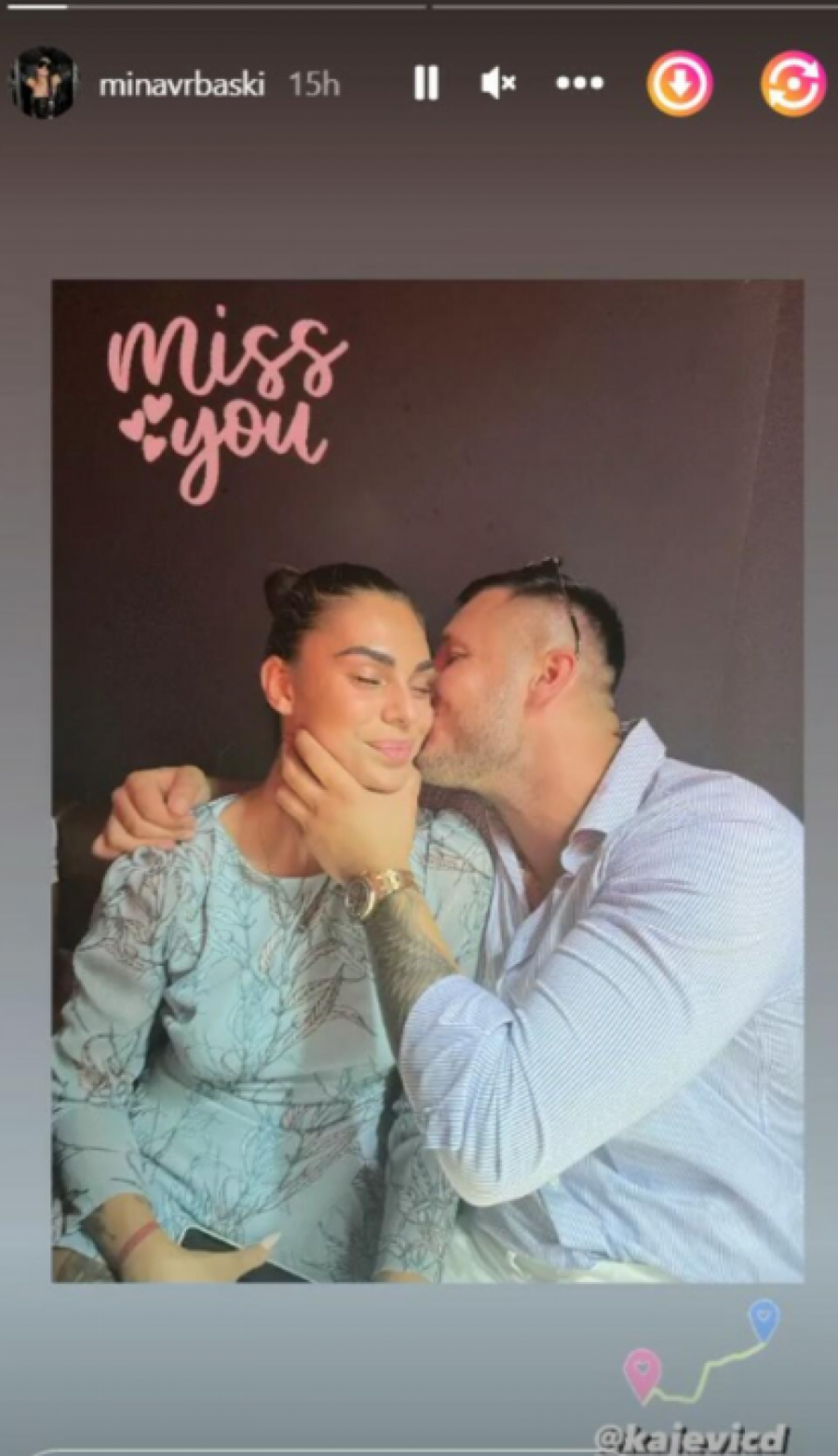 MINA NIKAD SREĆNIJA Bivša zadrugarka uživa u ljubavi sa ovim frajerom (FOTO)