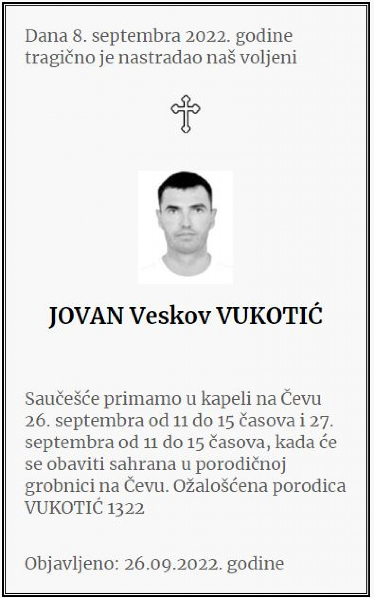 OD VUKOTIĆA SE OPRAŠTALI UZ ORKESTAR Vođu Škaljaraca koji je likvidiran u Istanbulu danas sahranjuju u Crnoj Gori!