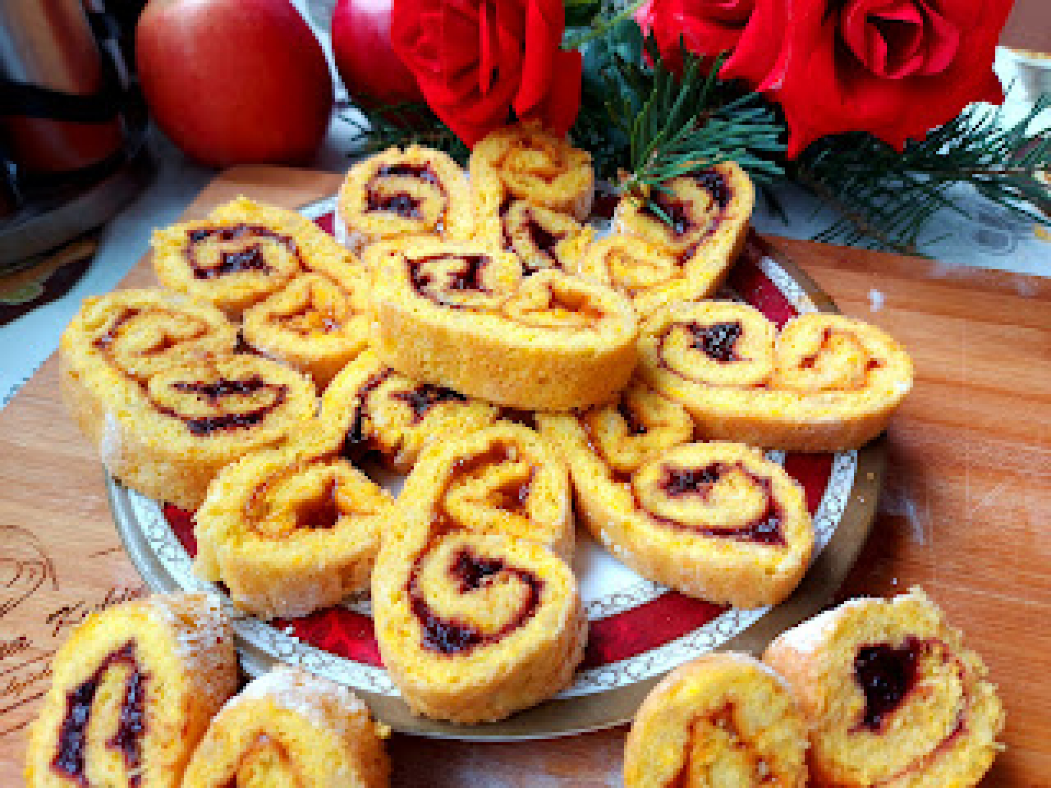 NAJBRŽI DESERT NAŠIH BAKA Štrudla sa džemom, penasta, mekana, miris koji vraća u detinjstvo