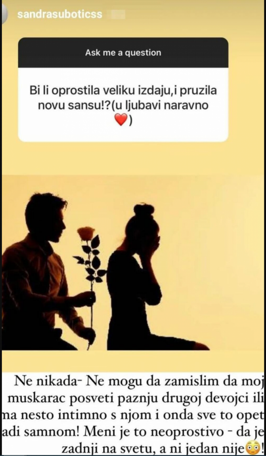 NE BIH MU OPROSTILA DA JE ZADNJI NA SVETU Aleksandra Subotić ponovo predmet podsmeha na društvenim mrežama