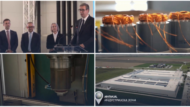 VELIKE I VAŽNE VESTI ZA NAŠU ZEMLJU Predsednik Vučić o otvaranju nove fabrike u Inđiji (VIDEO)