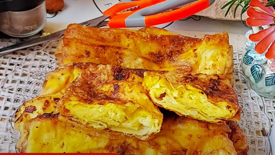 DA LI STE IKADA PROBALI PRŽENU GIBANICU? Raspametiće vas neodoljivim ukusom, a spremna je za tili čas (VIDEO)