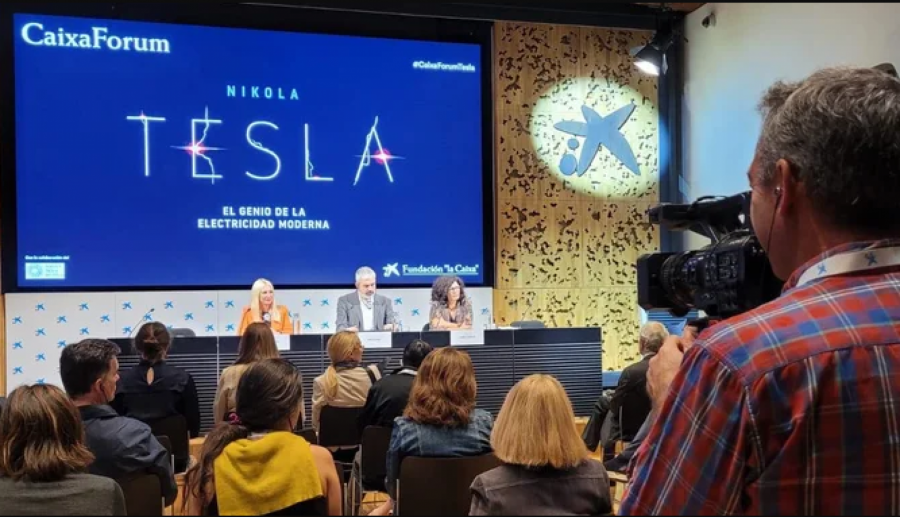 NAKON BARSELONE, SVEČANO OTVORENA IZLOŽBA I U MADRIDU Postavka Muzeja Nikole Tesle nastavlja da OBILAZI SVET! (FOTO)