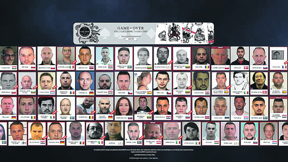 PINK PANTERI IZ SRBIJE I ZVICEROV ŠEF NAJTRAŽENIJI BEGUNCI Evropol pozvao građane širom kontinenta da pomognu u hvatanju okorelih kriminalaca